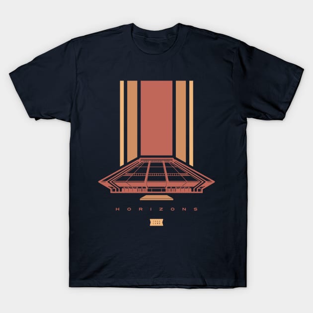 HORIZONS 1 T-Shirt by 1955 LAND DESIGNS